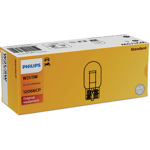 Set 10 becuri W21/5W 12V 21/5W Philips