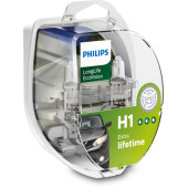 Set 2 becuri H1 12V 55W Long Life Ecovision Philips