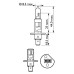 Set 2 becuri H1 12V 55W Vision Plus Philips