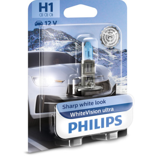 Bec H1 12V 55W WhiteVision Ultra Philips blister