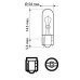 Set 10 becuri PBT5 12V 1.2W Philips