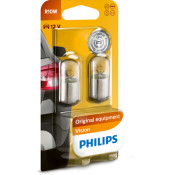 Set 2 becuri R10W 12V 10W Philips-blister