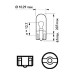 Set 10 becuri W5W 12V 5W Philips
