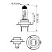 Bec H7 12V 55W Vision Philips-blister