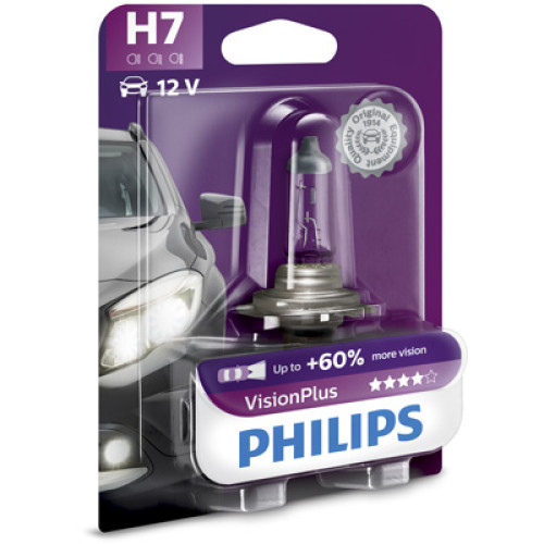 Bec H7 12V 55W VisionPlus Philips-blister