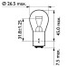 Set 10 becuri P21/5W 24V 21/5W Philips
