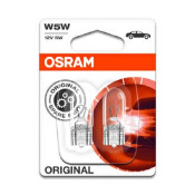 Set 2 becuri W5W 12V 5W Osram-blister