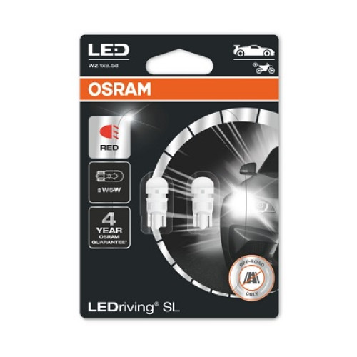 Set 2 becuri W5W 12V 0.6W LEDriving® SL-blister