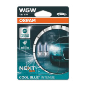 Set 2 becuri W5W 12V 5W COOL BLUE INTENSE NextGen Osram-blister