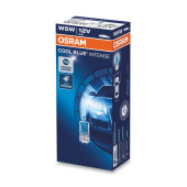Set 10 becuri W5W 12V Cool Blue Intnse Osram