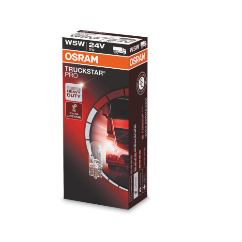 Set 10 becuri W5W 24V 5W Osram