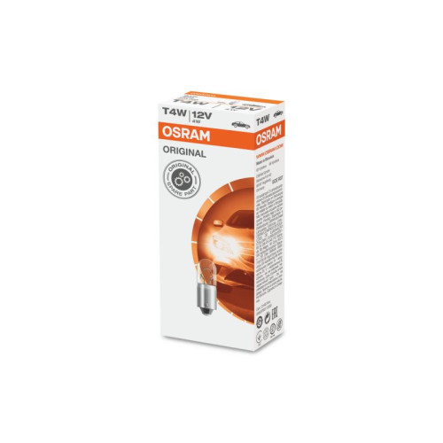 Set 10 becuri T4W 12V 4W Osram