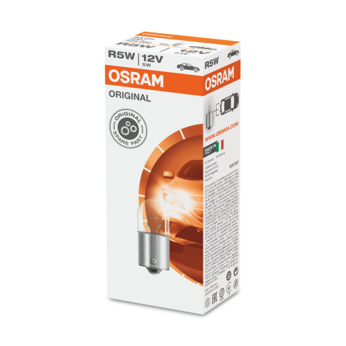 Set 10 becuri R5W 12V 5W Osram