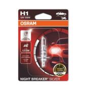 Bec H1 12V 55W NIGHT BREAKER SILVER Osram blister