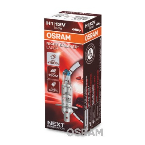 Bec H1 12V 55W NIGHT BREAKER LASER next generation Osram