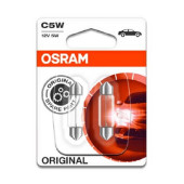 Set 2 becuri C5W 12V 5W Osram-blister