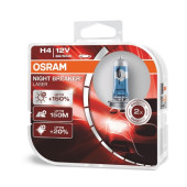 Set 2 becuri H4 12V 60/55W NIGHT BREAKER® LASER Osram