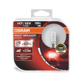 Set 2 becuri H7 12V 55W NIGHT BREAKER® SILVER Osram