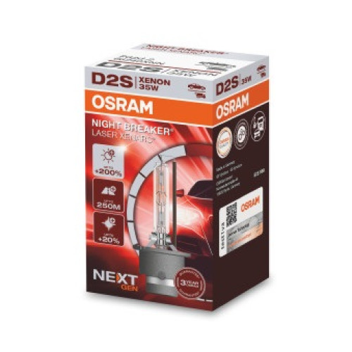 Bec Xenon D2S 12/24V 35W XENARC® NIGHT BREAKER® LASER Osram