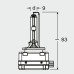Bec Xenon D3S 12/24V 35W XENARC ORIGINAL Osram