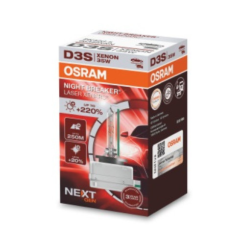 Bec Xenon D3S 12/24V 35W XENARC® NIGHT BREAKER® LASER Osram