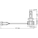 Set 2 becuri H7 12/24V 16W led LEDriving® HL Osram