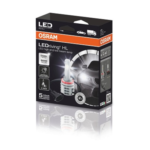 Set 2 becuri H11 12/24V 14W led LEDriving® HL Osram