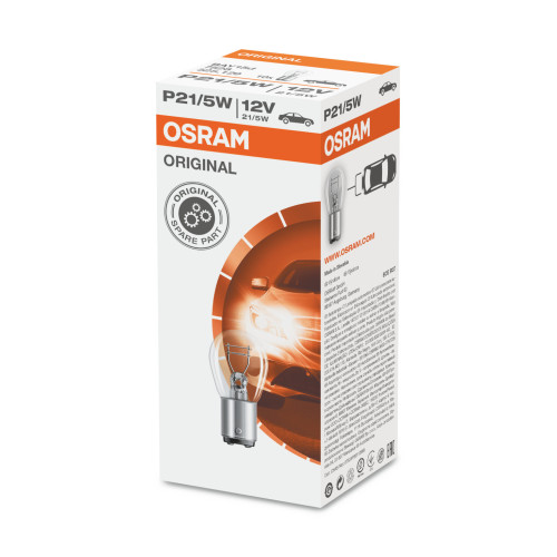 Set 10 becuri P21/5W 12V 21/5W Osram