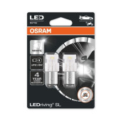 Set 2 becuri P21/5W 12V 2W Osram - led alb - blister