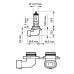 Bec HB4 12V 51W Vision-blister