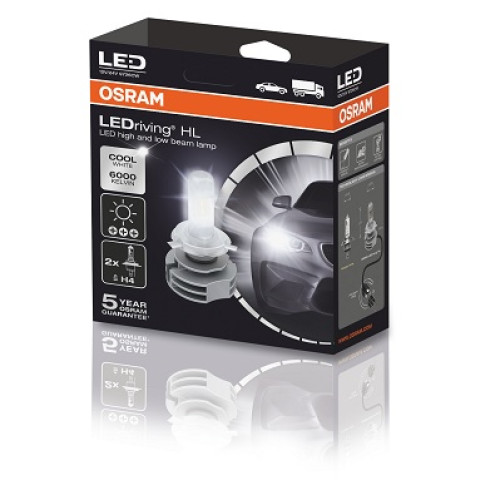 Set 2 becuri H4 12/24V 14W led LEDriving® HL Osram