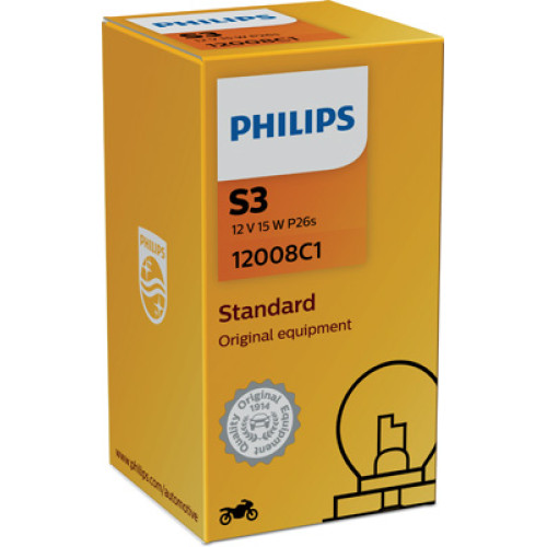 Bec S3 12V 15W Philips