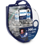 Set 2 becuri H4 12V 60/55W RacingVision GT200 Philips