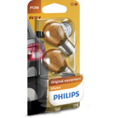 Set 2 becuri PY21W 12V 21W Galben Philips-blister