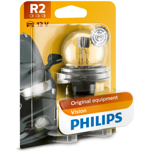 Bec R2 bilux 12V 45/40W Philips-blister