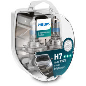 Set 2 becuri H7 12V 55W X-tremeVision Pro150 Philips