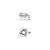 Bec, far faza lunga 1 987 302 088 BOSCH