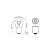 Bec, semnalizator 1 987 302 811 BOSCH
