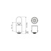 Bec, semnalizator 1 987 302 817 BOSCH