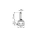 Bec, far faza lunga 1 987 302 850 BOSCH