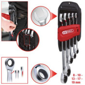 Set chei cu clichet combinate 503.4255 KS TOOLS