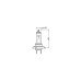 Bec H7 12V 55W Osram