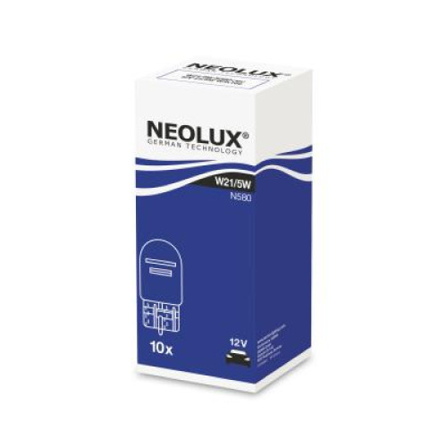 BEC FARA SOCLU 12V W21/5W W3X16Q SET 10 BUC NEOLUX