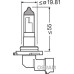 Bec H10 12V 42W Osram