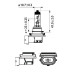 Bec H9 12V 65W Vision Philips-blister