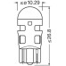 Set 2 becuri W5W 12V 0.5W LEDriving® SL Osram-blister