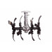 Accesoriu motocoasa Micul Fermier, cultivator 28mm*9T