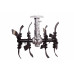 Accesoriu motocoasa Micul Fermier, cultivator 28mm*9T