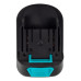 Adaptor Detoolz utilizare acumulator FlexiPower - echipamente Micul Fermier (compatibil Makita LXT)