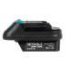Adaptor Detoolz utilizare acumulator FlexiPower - echipamente Micul Fermier (compatibil Makita LXT)
